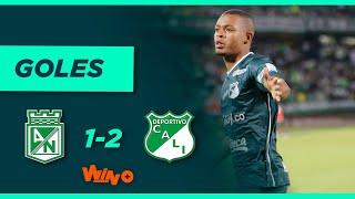 Atlético Nacional vs  Deportivo Cali (1-2) | Liga BetPlay Dimayor 2021-2 | Cuadrangulares - Fecha 4