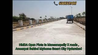 HMDA  open plots for sale in Mansanpally X roads ameerpet behind myhome smart city, banglore highway