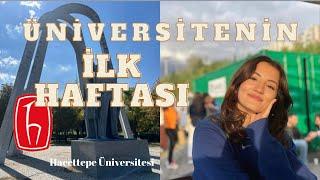 HACETTEPE ÜNİVERSİTESİNDE İLK HAFTA  / derslere alışma,kargo açılımı, sohbet