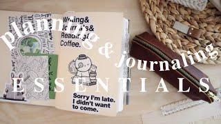 planning and journaling essentials