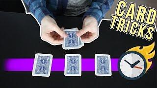 3 EASY Card Tricks You Can Learn In 5 MINUTES!!!