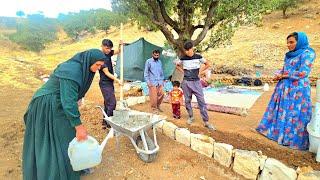 Transforming Our Farmyard: Amir's Family Stone Decoration & Hassan and Ajav's Shopping Trip!