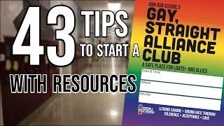 43 Tips to Starting a GSA Club (with Resources)