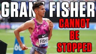 REPLAY: Grant Fisher's GUTSY Solo Effort, 5K At BU Terrier DMR Challenge 2024