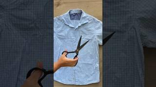  Transformo CAMISA de Hombre en Blusa  IDEA to RECYCLE OLD SHIRTS - TRANSFORMAR Ropa - DIY