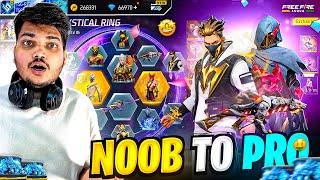 Free Fire I Got Legendary Noob To Pro Id In 9 Mins Best Event I Got Everything -Garena Free Fire