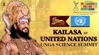 KAILASA at UNGA Science Summit : Sustainable Mental Health Solutions | Holistic Mind-Body Approaches