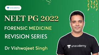 NEET PG | Forensic revision series- Part 2 | Dr Vishwajeet Singh