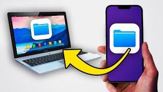 The Fastest Way To Share Files Between iPhone and PC | WITHOUT CABLES OR APPLICATIONS