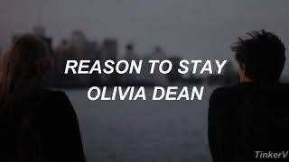 Reason to Stay - Olivia Dean // Lyrics - Sub español