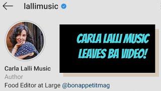 Bon Appétit Update : Carla Lalli Music Leaves BA Video!