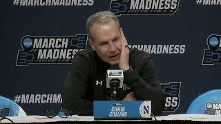 Northwestern Second Round Postgame Press Conference - 2024 NCAA Tournament