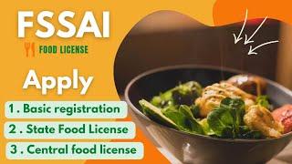 how to apply fssai license | food license types |#foodlicense catagories | food registration process