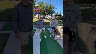 We Built A Mini Golf Hole Using OURSELVES!! (w/ Twin Tour)