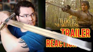 "The Three Musketeers" 2023 official trailer REACTION