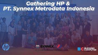 Gathering with HP and Synnex Metrodata Indonesia