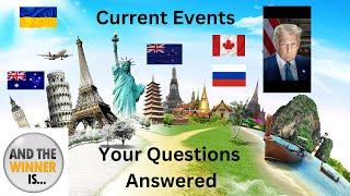 Current Events: US, Trump, Musk, Biden, Harris, mid term,Canada, Germany, New Zealand, Earthquakes