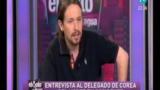 Pablo Iglesias llama "falangista" a García Serrano y le responde: "Camarada es una palabra preciosa"