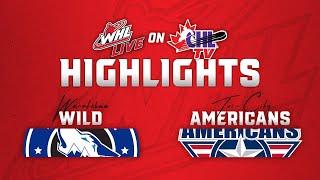 Wenatchee Wild at Tri-City Americans 11/30 | WHL Highlights 2024-25