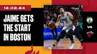 Jaime Jaquez Jr. 19 PTS 10 REB 3 STL | Miami HEAT vs. Boston Celtics | December 2, 2024