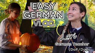 German Learning Vlog for Absolute Beginners | Comprehensible Input