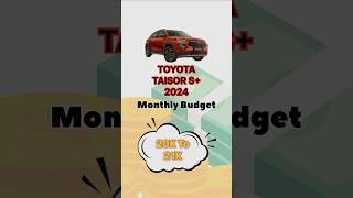 Toyota Taisor 2024 Pricing | Toyota Taisor S Plus 2024 | Full Price Details #toyota #carreview