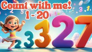 Number song 1-20 for children I Boomfar Kids Dance Songs & Nursery Rhymes