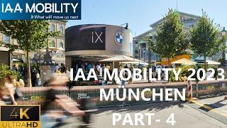 IAA Mobility 2023 München PART- 4  Walking Tour | 4K 60fps HDR |