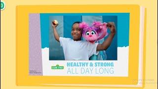 Healthy and Strong All Day Long|| Toddler Game|| Sesame Street|| Preschool Game|| Elmo's compilation