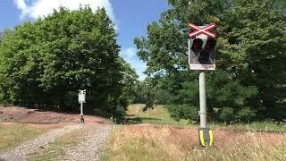 Železniční přejezd/Railroad crossing Nová Paka-Valdov #3