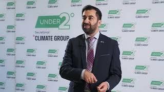 Humza Yousaf, Scottish Government at the Under2 Coalition at COP28