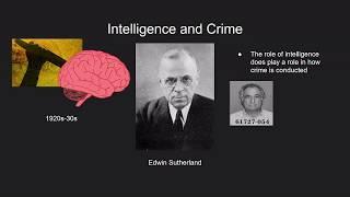 Psychological Theories of Crime