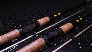 Sougayilang Baitcasting Fishing Rod High Quality Carbon Fiber Sectional Wood Handle Fishing Rod