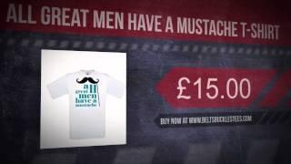 All Great Men Have a Mustache T-Shirt