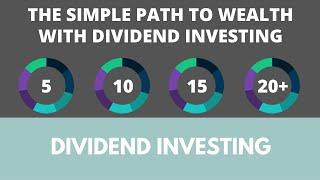 The Simple Path to Wealth with dividend investing (Core and Satellite Portfolio)