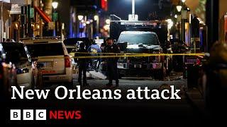 Biden says New Orleans attacker who killed 15 was inspired by Islamic State group | BBC News