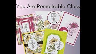 You Are Remarkable Class