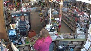 Surveillance video of last known contact made with missing Topsham women