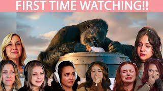 TOP "Kong death Scene" Reactions! King Kong (2005) Movie Reaction *First Time Watching*