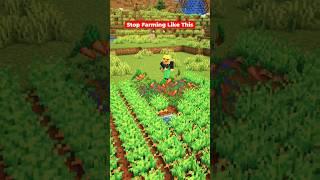 Automatic Crop Farm in Minecraft using Villagers! #minecraft