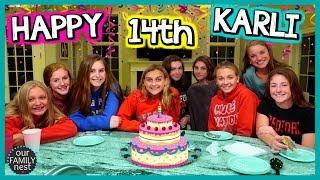 HAPPY 14TH BIRTHDAY KARLI REESE!!