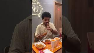 Budget Rs.500 la KFC vs POPEYES  | #foodie #food #shorts