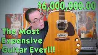 This Is The World's Most Expensive Guitar!!