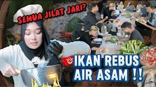 IKAN REBUS AIR ASAM UTARA PALING SEDAP!! ULAM ULAMAN PENUH TALAM!!