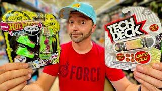 Tech Deck VS Hot Wheels Fingerboards