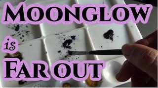 Moonglow is far out - Daniel Smith watercolor paint review