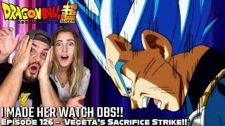 VEGETA'S "FINAL EXPLOSION" ATTACK IS BACK IN DBS!! Girlfriend's Reaction DBS Episode 126