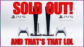 PlayStation 5 Pre-Orders Sold Out Everywhere in Minutes! PS5 Gaming News!