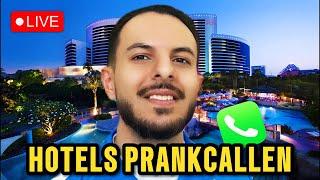  LIVE: HOTEL RECEPTIES PRANKCALLEN!