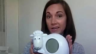 Sam the Lamb Sleep Trainer clock by Zazu review